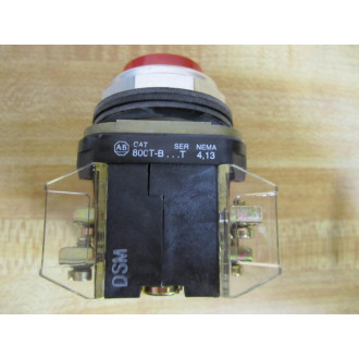 Allen Bradley 800T-B6B Push Button 800TB6B W(2) 800T-XA