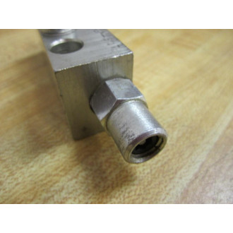Lubriquip MSP-30T Manifold Valve MSP30T - Used