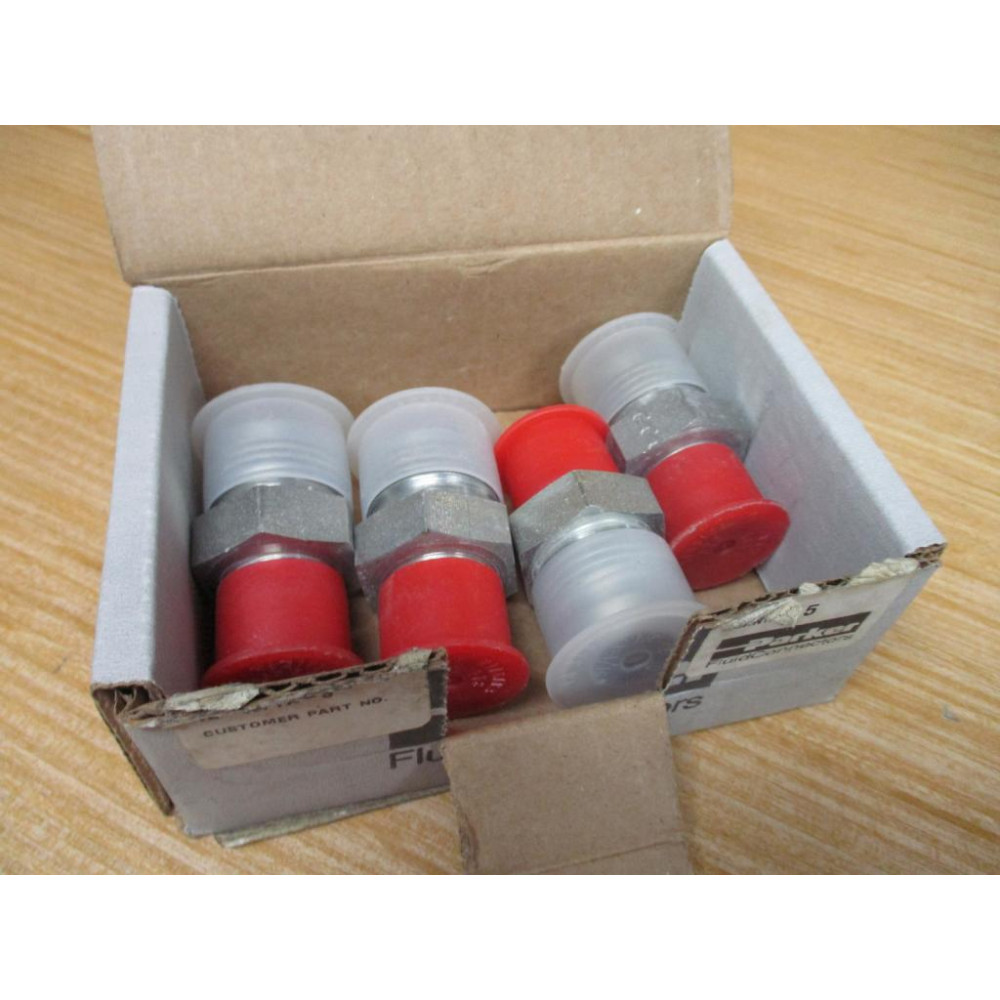 Parker 12-8 FTX-S Male Tube Fitting 128FTXS (Pack of 4)