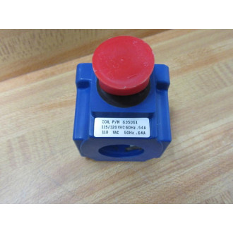 Vickers 635061 Tested Solenoid Coil - New No Box