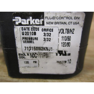 Parker 71315SN2KNJ1 Solenoid Valve Coil Only - New No Box