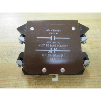 Cutler Hammer C320KB8 Auxiliary Contact - New No Box