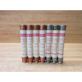 Gould Shawmut Ferraz Mersen TRS1R Fuse Cross Ref 4YZH6 (Pack of 7) - New No Box