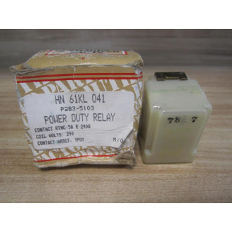 Carrier HN 61KL 041 Relay HN61KL041 Power Duty Relay P283-5103