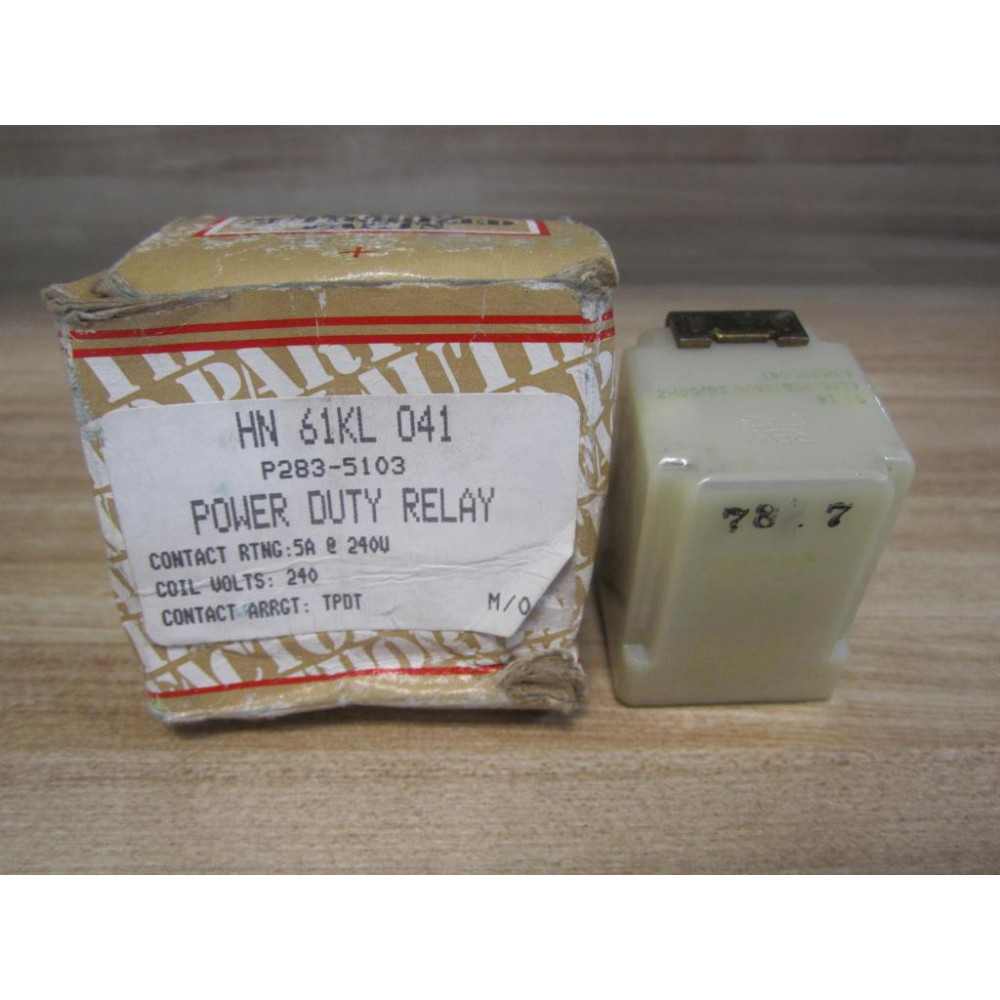 Carrier HN 61KL 041 Relay HN61KL041 Power Duty Relay P283-5103