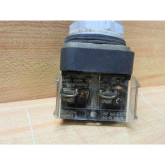 Allen Bradley 800T-FXD4 Push Button 800TFXD4 Yellow w800T-XD4 - Used