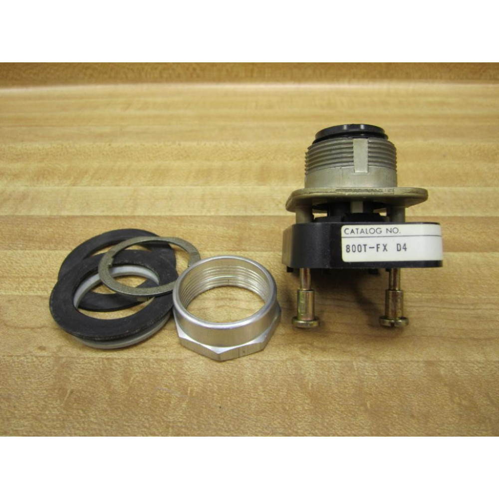 Allen Bradley 800T-FXD4 Push Button 800TFXD4 WO Contacts - Used