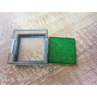 Allen Bradley 800MS-WC Plate Green (Pack of 3) - New No Box