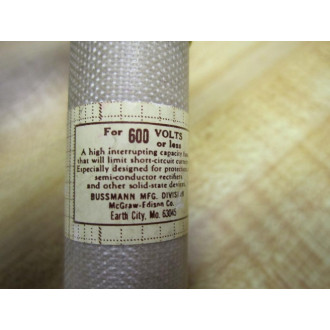 Buss KAC-60 Bussmann Fuse Cross Ref 4TWT1 (Pack of 3) - New No Box
