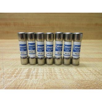 Edison MCL6 Fusegear Fuse (Pack of 7) - New No Box