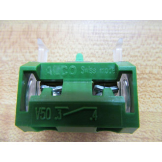 Alco A600.P600 Contact Block - New No Box