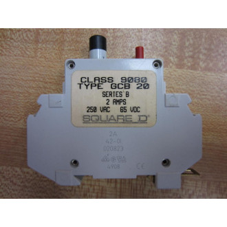 Square D 9080GCB20 Circuit Protector - Used