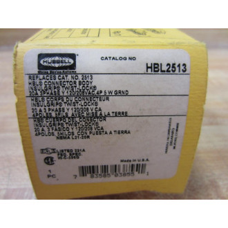 Hubbell HBL2513 Plug Connector Body