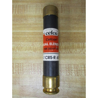 Cefco CRS-R-60 CRSR60 Time Delay Fuse Class RK-5 (Pack of 3) - New No Box