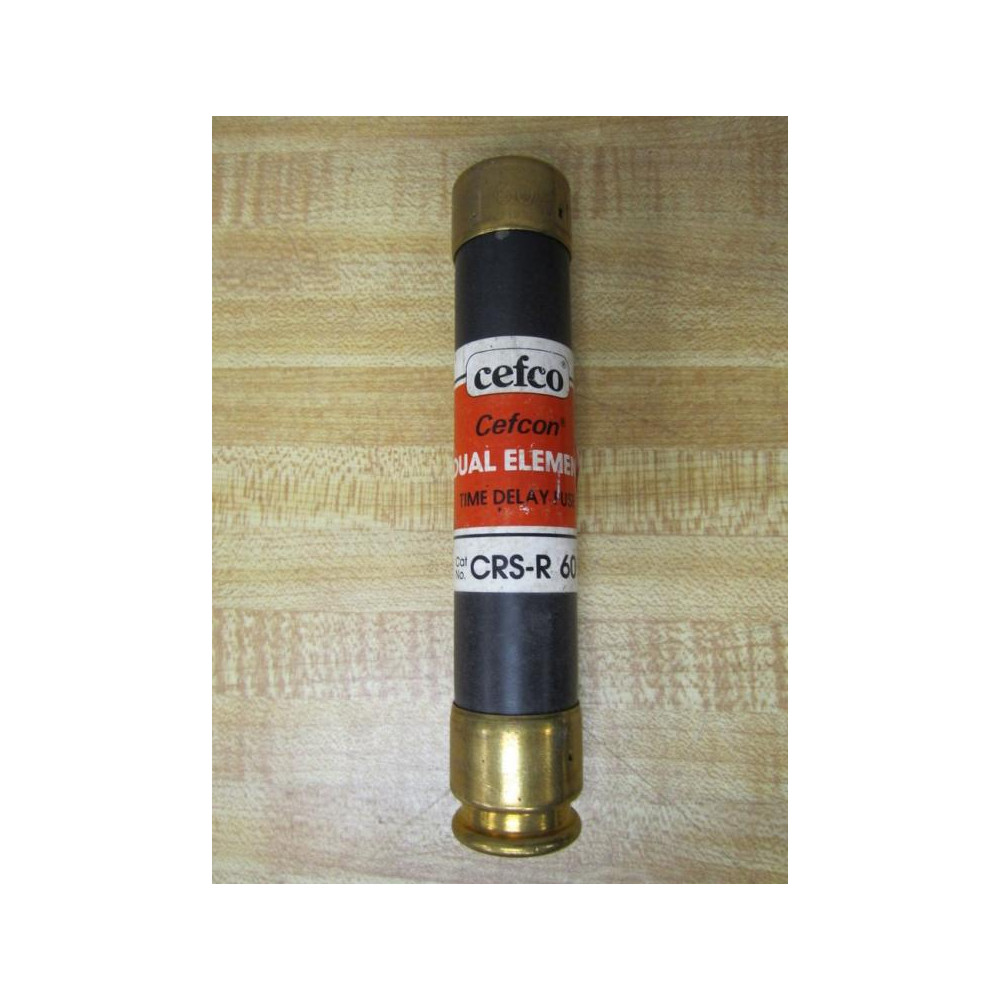 Cefco CRS-R-60 CRSR60 Time Delay Fuse Class RK-5 (Pack of 3) - New No Box