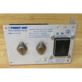 Power One HBB15-1.5-A Power Supply HBB1515A Circuit BoardBase Only - Used