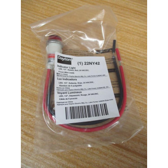 Dayton 22NY42 Indicator Light (Pack of 5)