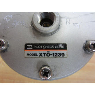 SMC XTO-1239 Pilot Check Valve XTO1239 - Used