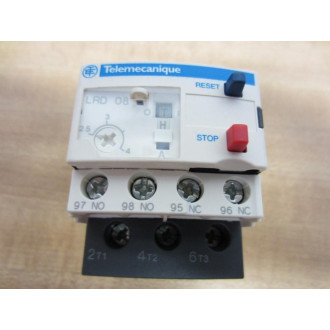 Telemecanique LRD-08 Schneider Relay 2.5-4A 034678