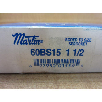 Martin 60BS15 1 12 Sprocket  60BS15112