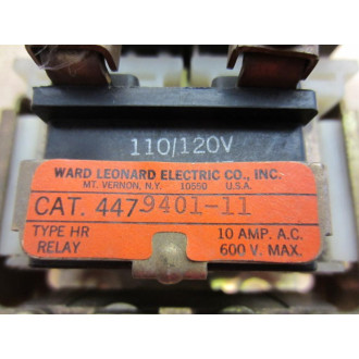 Ward 447-9401-11 Relay Chipped - Used