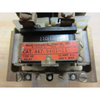 Ward 447-9401-11 Relay - Parts Only