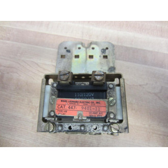 Ward 447-9401-11 Relay Missing Unit Poles - Used