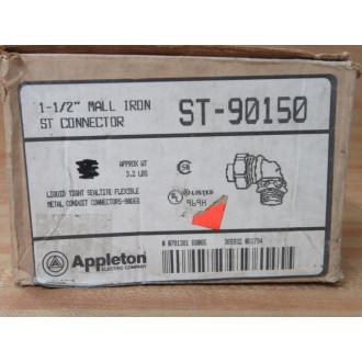 Appleton ST-90150 90° Connector 1-12"