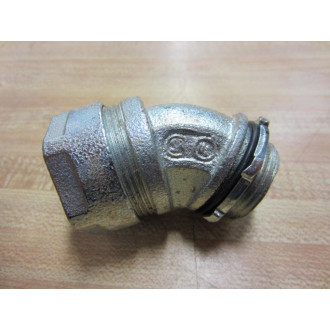 O-ZGedney 4Q-4100 1" 45° Liquidtight Connector 4Q4100 (Pack of 5)