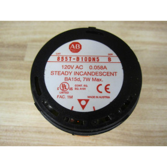 Allen Bradley 855T-B10DN5 Stack Light Amber  855TB10DN5 - New No Box