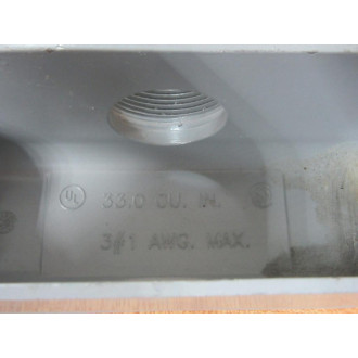 Appleton T150-A T150A Conduit Body 1 12" Aluminum - New No Box