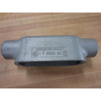 Appleton T100-M T100M Conduit Body 1" T Type - New No Box