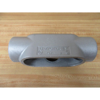OZ Gedney T67 Conduit Body Size 2" Type T