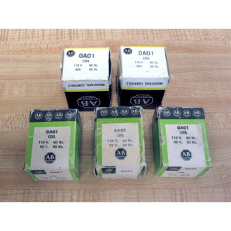 Allen Bradley 0A01 Coil OA01 (Pack of 5)