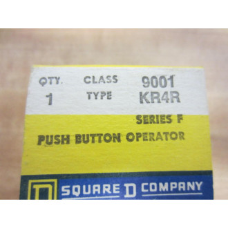 Square D 9001KR4R Push Button Operator 9001-KR4R