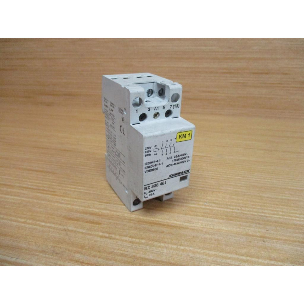 Schrack BZ326461 Modular Contactor - Used
