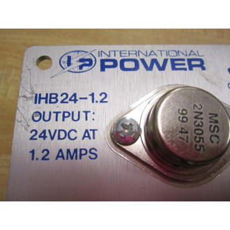 International Power IHB24-1.2 Power Supply IHB2412 - Used