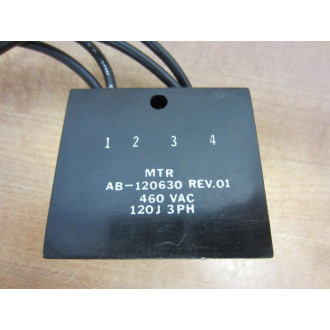 MTR AB-120630 Noise Supressor AB120630 Rev. 01 - Used