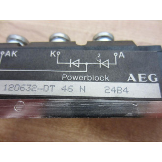 AEG 120632-DT 46 N Eupec Power Block 120632DT46N - Used