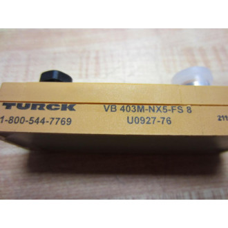 Turck VB 403M-NX5-FS8 VB403MNX5FS8 Multibox  U0927-76 - New No Box