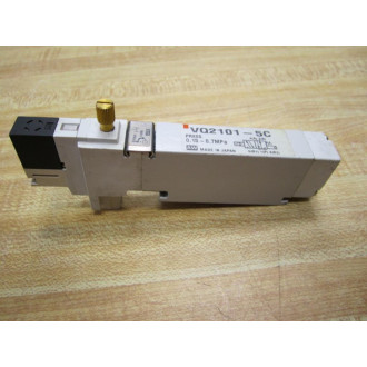 SMC VQ2101-5C Solenoid Valve VQ21015C - Used