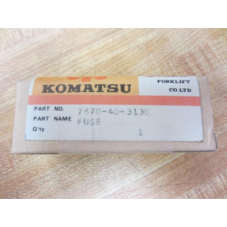 Komatsu 7870-40-3130 Fuse 7870403130