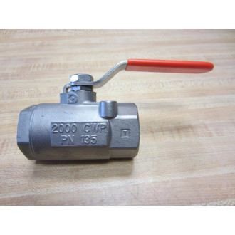 DynaQuip VMB1.A9 1 Ball Valve 1 Inch 316SS Threaded VMB1A91