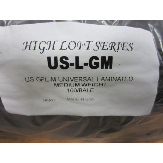 High Loft Series US-L-GM Absorbent Pads (Pack of 100)