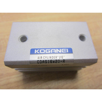 Koganei CDAS16x20-R Pneumatic Air Cylinder Jig CDAS16x20R Includes Hardware