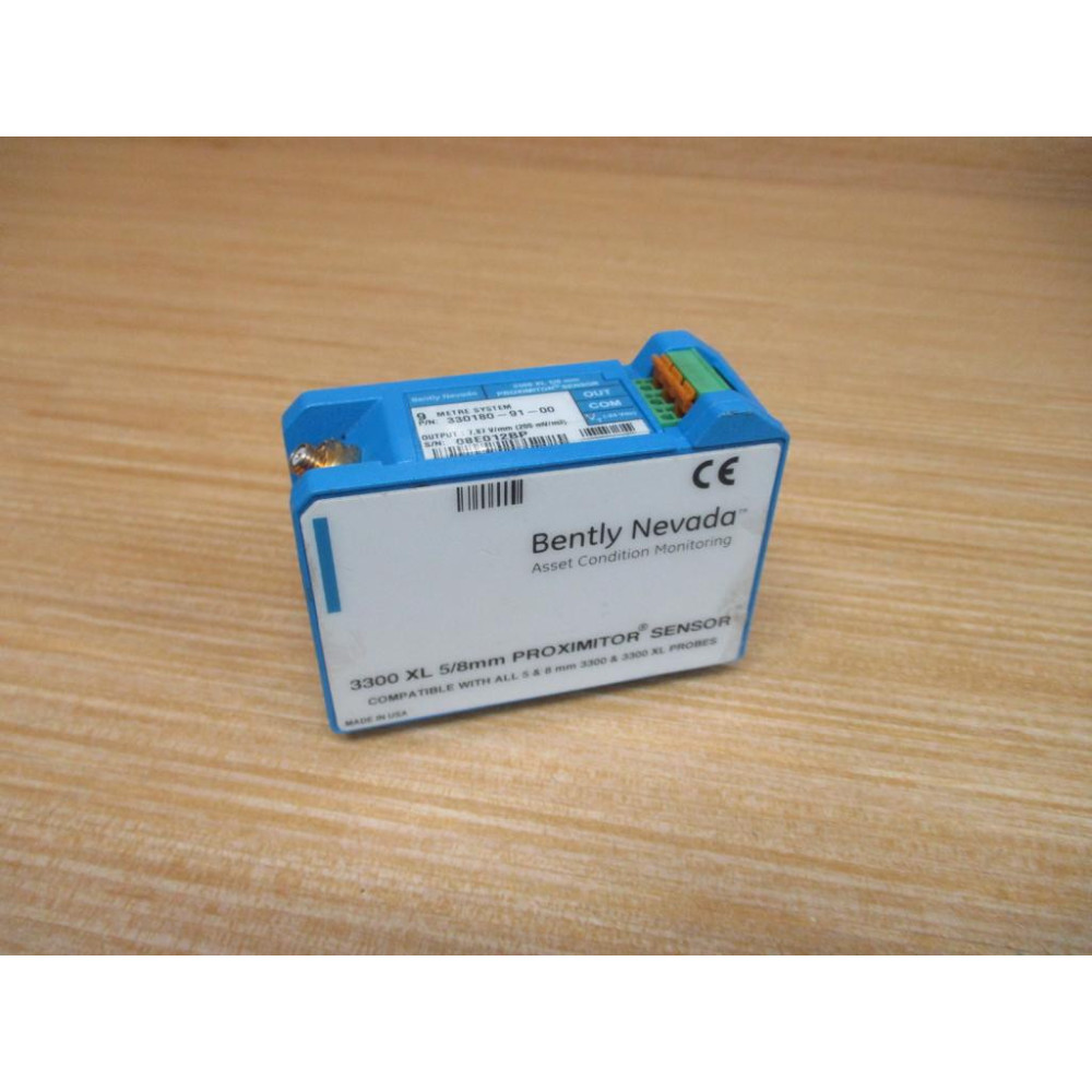 Bently Nevada 330180-91-00 Proximity Sensor 3300 XL 58mm - New No Box Bently Nevada 330180-91-00 Proximity Sensor 3300 XL 58mm - New No Box