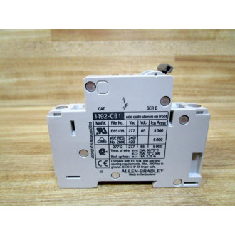 Allen Bradley 1492-CB1H060 Breaker 1492CB1H060 6A 6A-Series B - Used