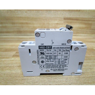 Allen Bradley 1492-CB1H010 Circuit Breaker 1 Pole (Pack of 5) - Used
