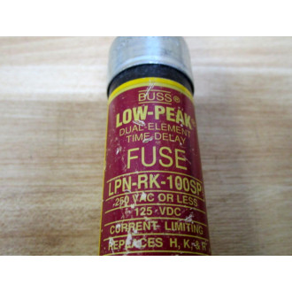 Buss LPN-RK-100SP Bussmann Fuse Cross Ref 4XF61 250 VAC125 VDC (Pack of 4) - New No Box