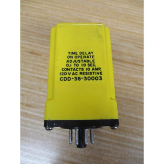 Potter & Brumfield Tyco CDD-38-30003 Relay CDD3830003 - Used